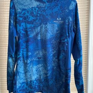Realtree Camo Blue Performance Shirt